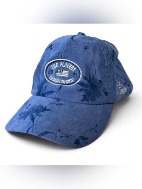 Vintage 2001 The Players Championship Floral Cap By Imperial Blue